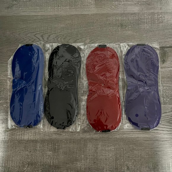 New! Lot of 4 Travel 3D Eye Mask Sleep Soft Padded Sleeping Blindfold - Picture 5 of 5